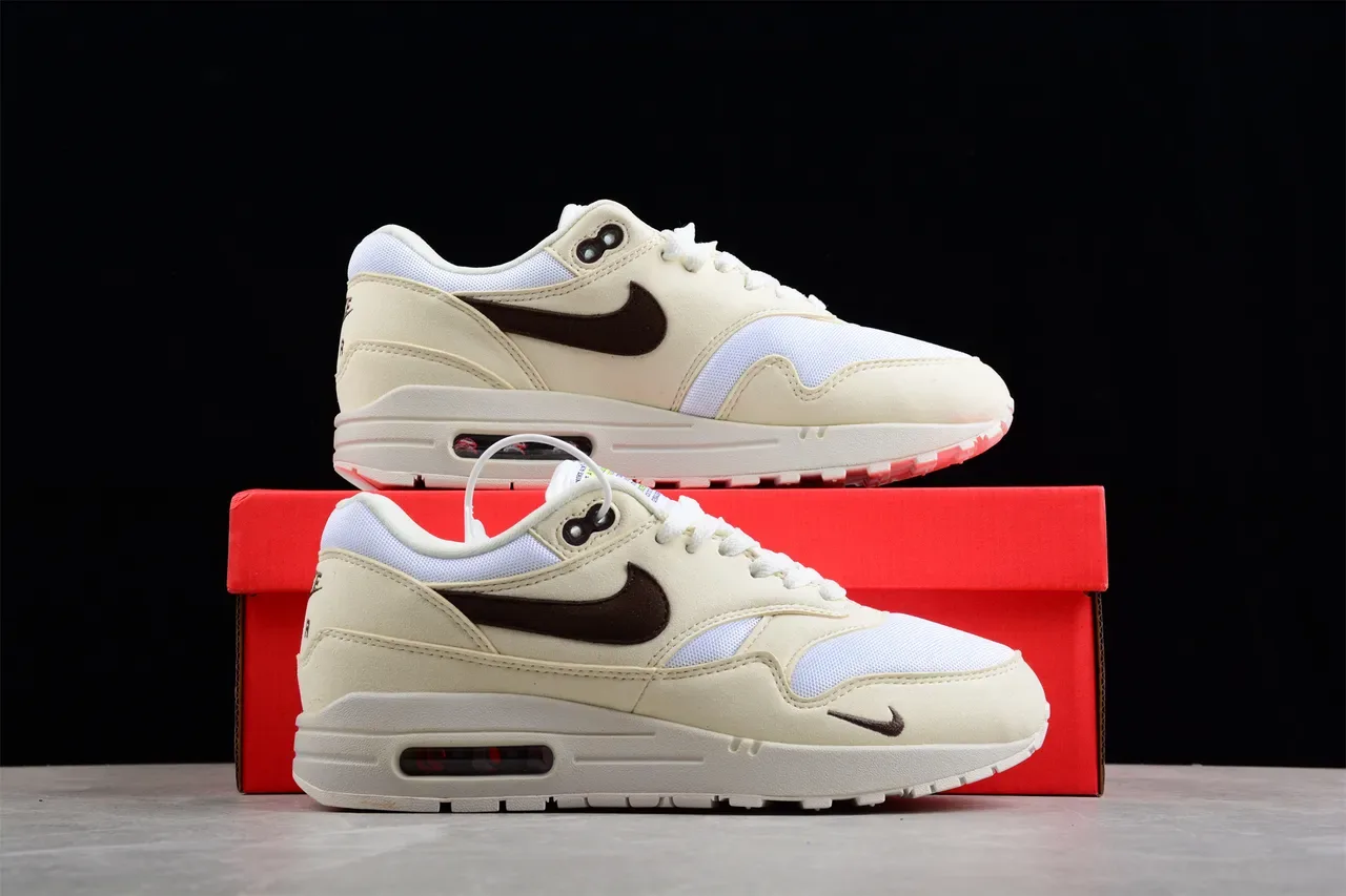Nike Air Max 1 Cream Brown tênis lifestyle 16