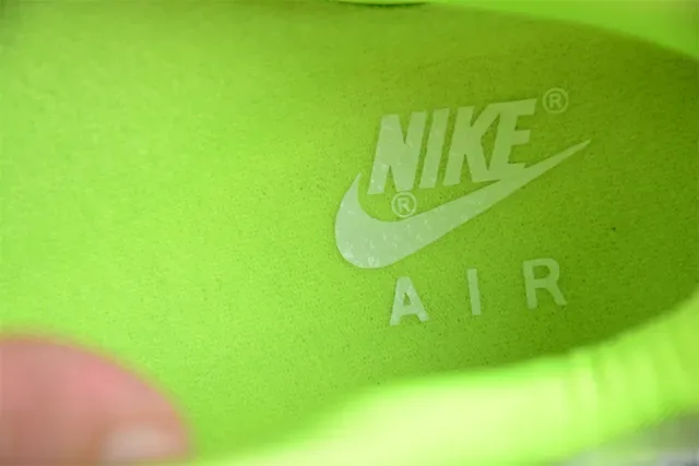 Nike Air Max 1 Neon Lime Green Lifestyle Sneakers 5