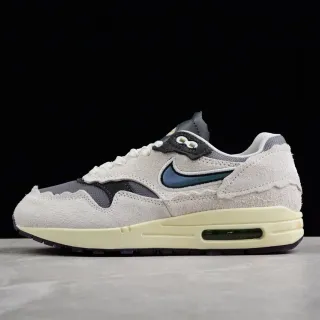 Nike Air Max 1 Off-White and Gray Lifestyle Sneakers