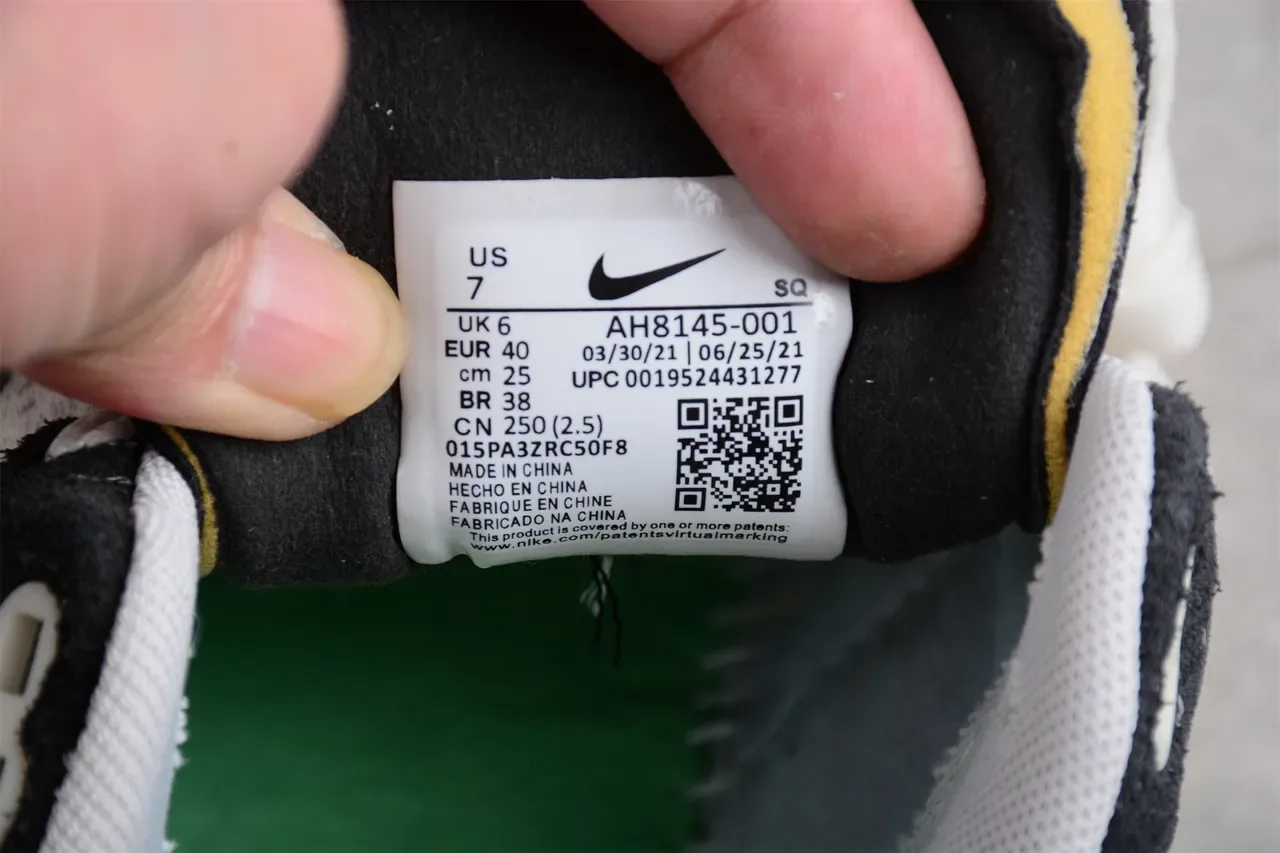 Nike Air Max 1 Off-White and Gray Lifestyle Sneakers 3