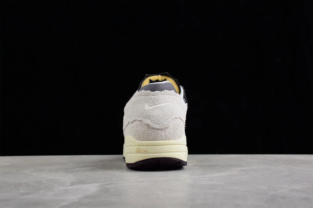 Nike Air Max 1 Off-White and Gray Lifestyle Sneakers 11