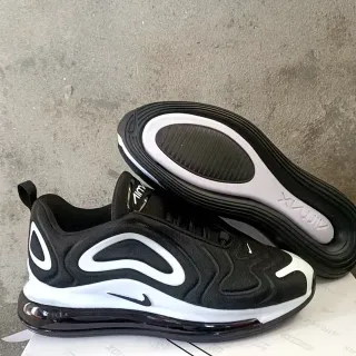 Nike Air Max 720 Black and White Lifestyle Sneakers