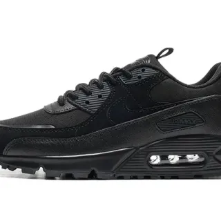 耐克 Air Max 90 黑色 单色 生活方式 运动鞋