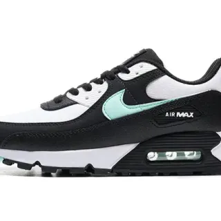 Nike Air Max 90 Black White Mint Green Lifestyle Sneakers