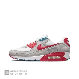 Nike Air Max 90 হালকা ধূসর লাল নীল লাইফস্টাইল স্নিকার্স