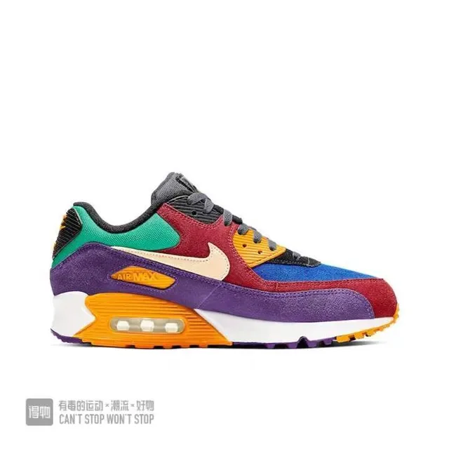 Nike Air Max 90 Multicolor Paneled Lifestyle Sneakers 6