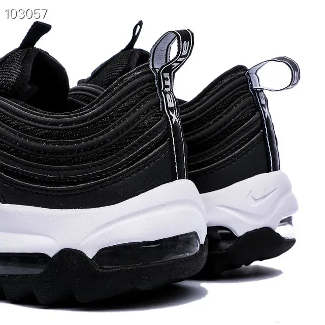 Nike Air Max 97 Black and White Lifestyle Sneakers 2
