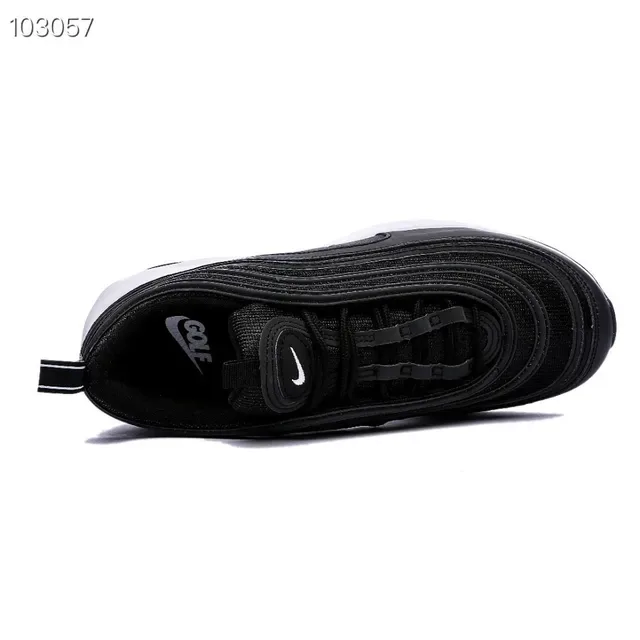 Nike Air Max 97 Black and White Lifestyle Sneakers 6