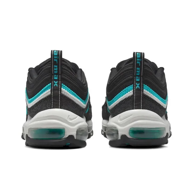 Nike Air Max 97 Black Turquoise Lifestyle Sneakers 4