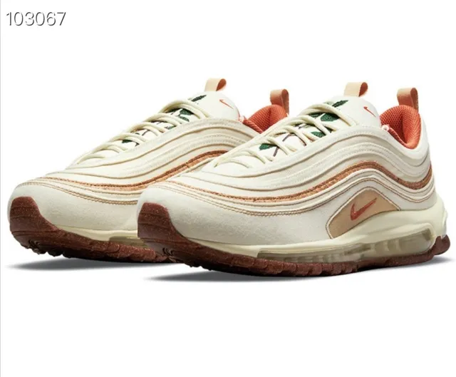 Nike Air Max 97 Off-White Terracotta Lifestyle Sneakers 4