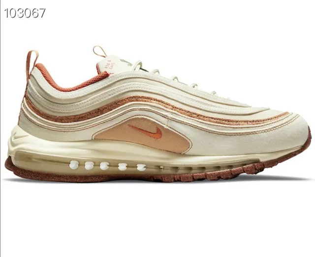 Nike Air Max 97 Off-White Terracotta Lifestyle Sneakers 5
