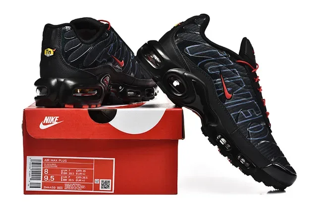 Nike Air Max Plus Gradient Purple Wave Lifestyle Sneakers 13