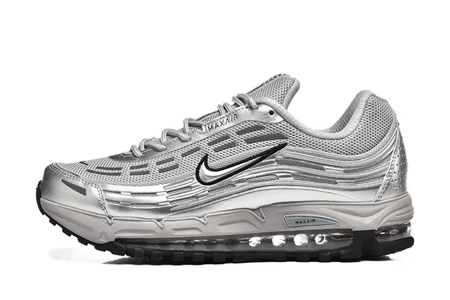 Nike Air Max Plus Gray Black Cyan Running Shoes 3