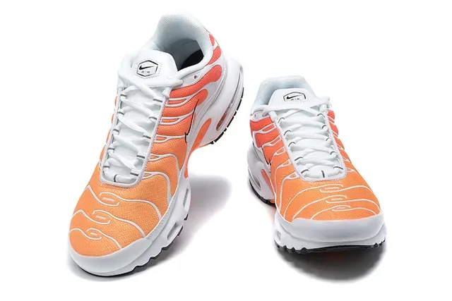 Nike Air Max Plus Orange Wave Lifestyle Sneakers 3