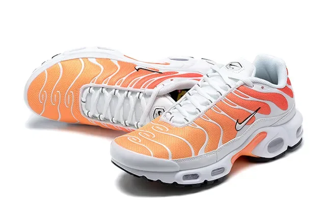 Nike Air Max Plus Orange Wave Lifestyle Sneakers 4
