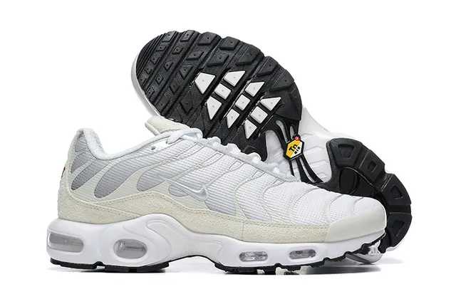 Nike Air Max Plus White Beige Lifestyle Sneakers 5