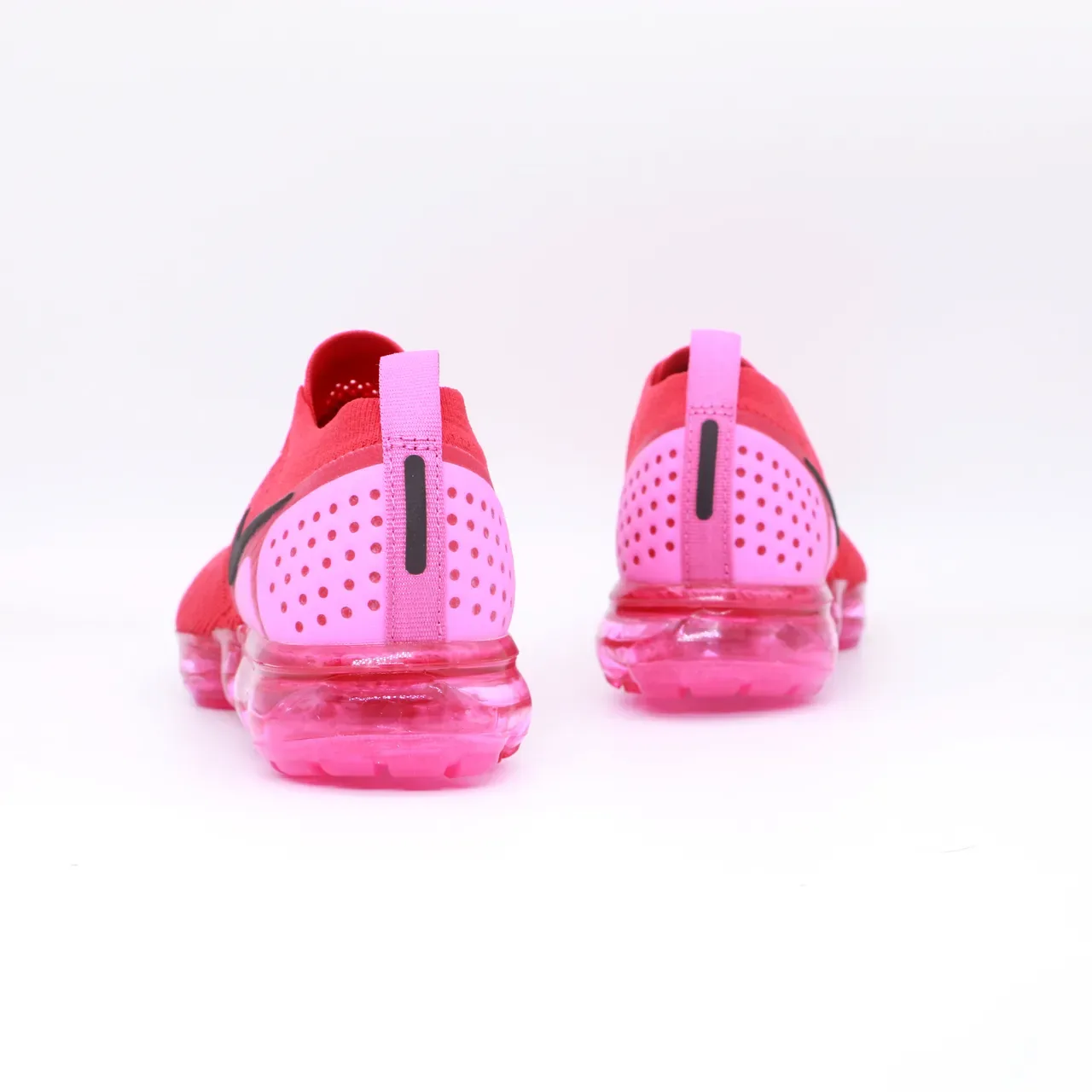 Nike Air VaporMax Flyknit Slip-On Rouge Rose Chaussures Lifestyle 4