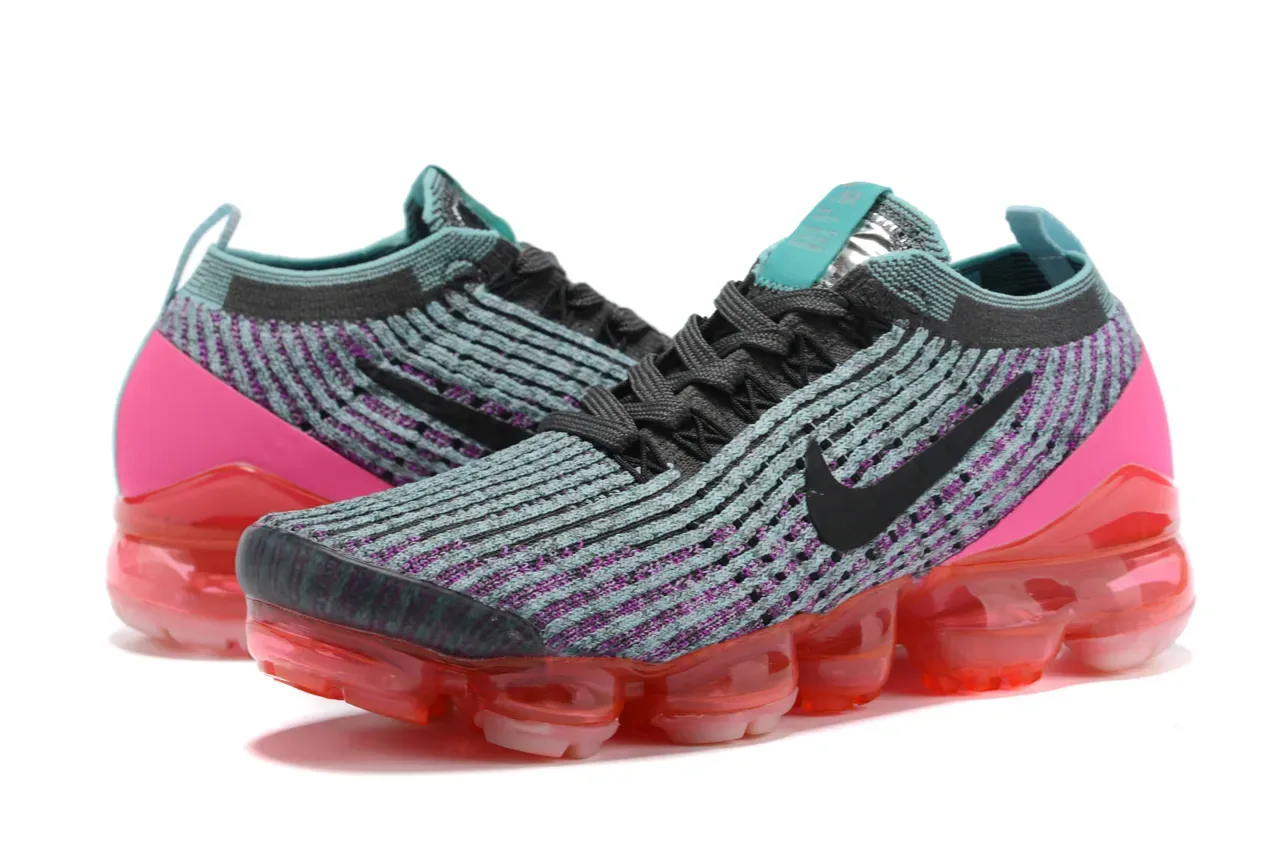 Nike Air VaporMax Multicolor Flyknit Lifestyle Sneakers 4