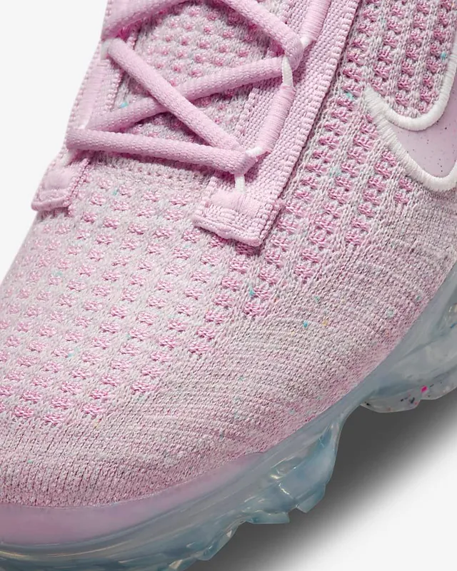 Nike Air VaporMax Pink Flyknit Lifestyle Sneakers 3