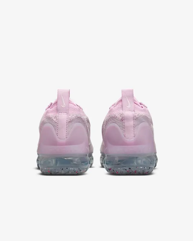 Nike Air VaporMax Pink Flyknit Lifestyle Sneakers 4