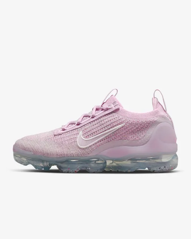 Nike Air VaporMax Pink Flyknit Lifestyle Sneakers 9