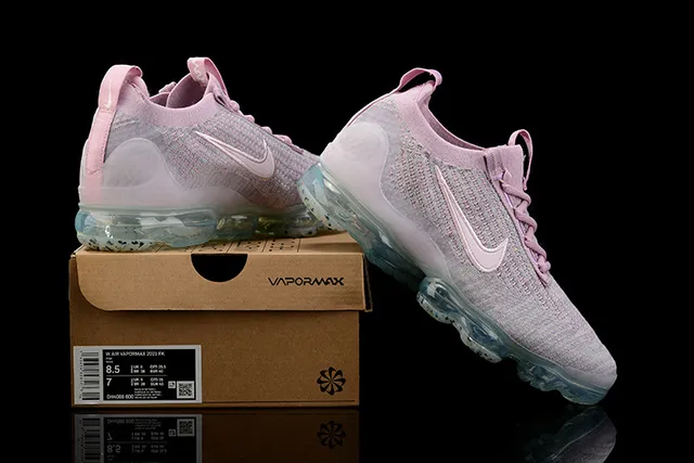 Nike Air VaporMax Pink Flyknit Lifestyle Sneakers 11