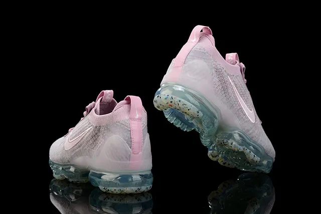 Nike Air VaporMax Pink Flyknit Lifestyle Sneakers 12