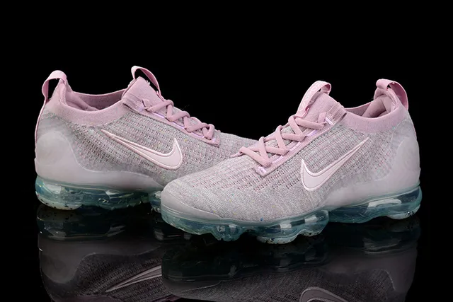 Nike Air VaporMax Pink Flyknit Lifestyle Sneakers 16