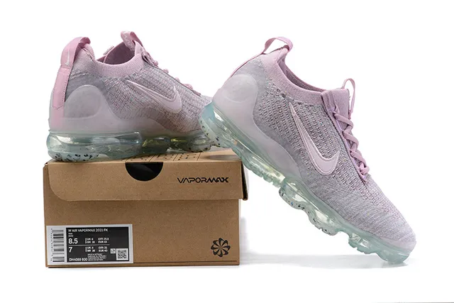 Nike Air VaporMax Pink Flyknit Lifestyle Sneakers 24