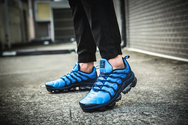 Nike Air VaporMax Plus Blue Navy Lifestyle Sneakers 2