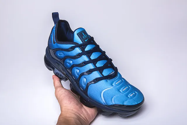 Nike Air VaporMax Plus Blue Navy Lifestyle Sneakers 8