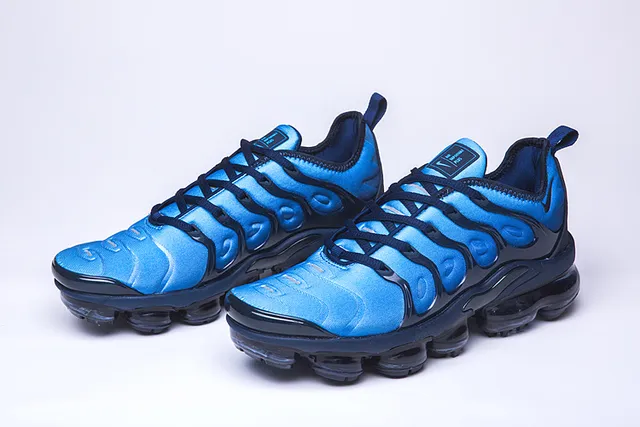 Nike Air VaporMax Plus Blue Navy Lifestyle Sneakers 12
