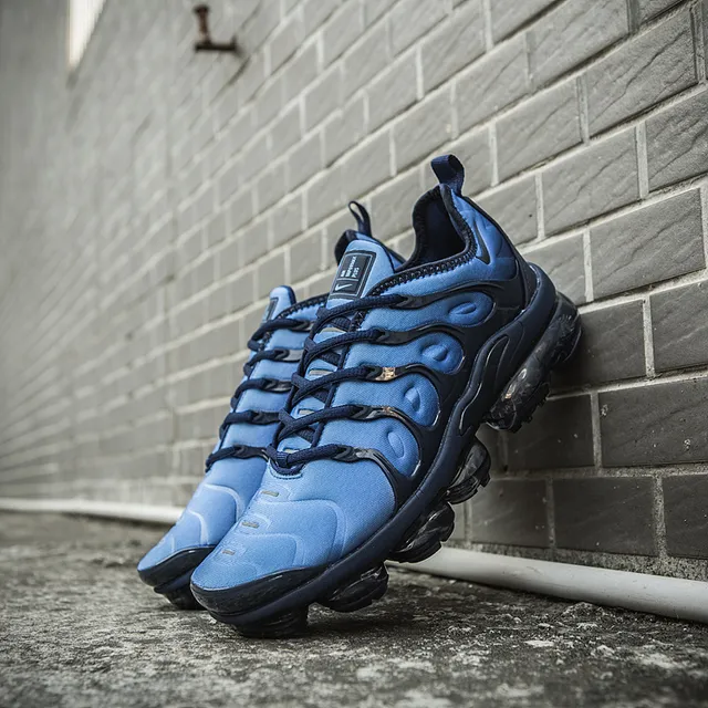 Nike Air VaporMax Plus Blue Navy Lifestyle Sneakers 13