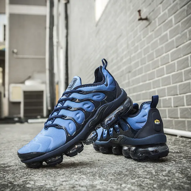 Nike Air VaporMax Plus Blue Navy Lifestyle Sneakers 16