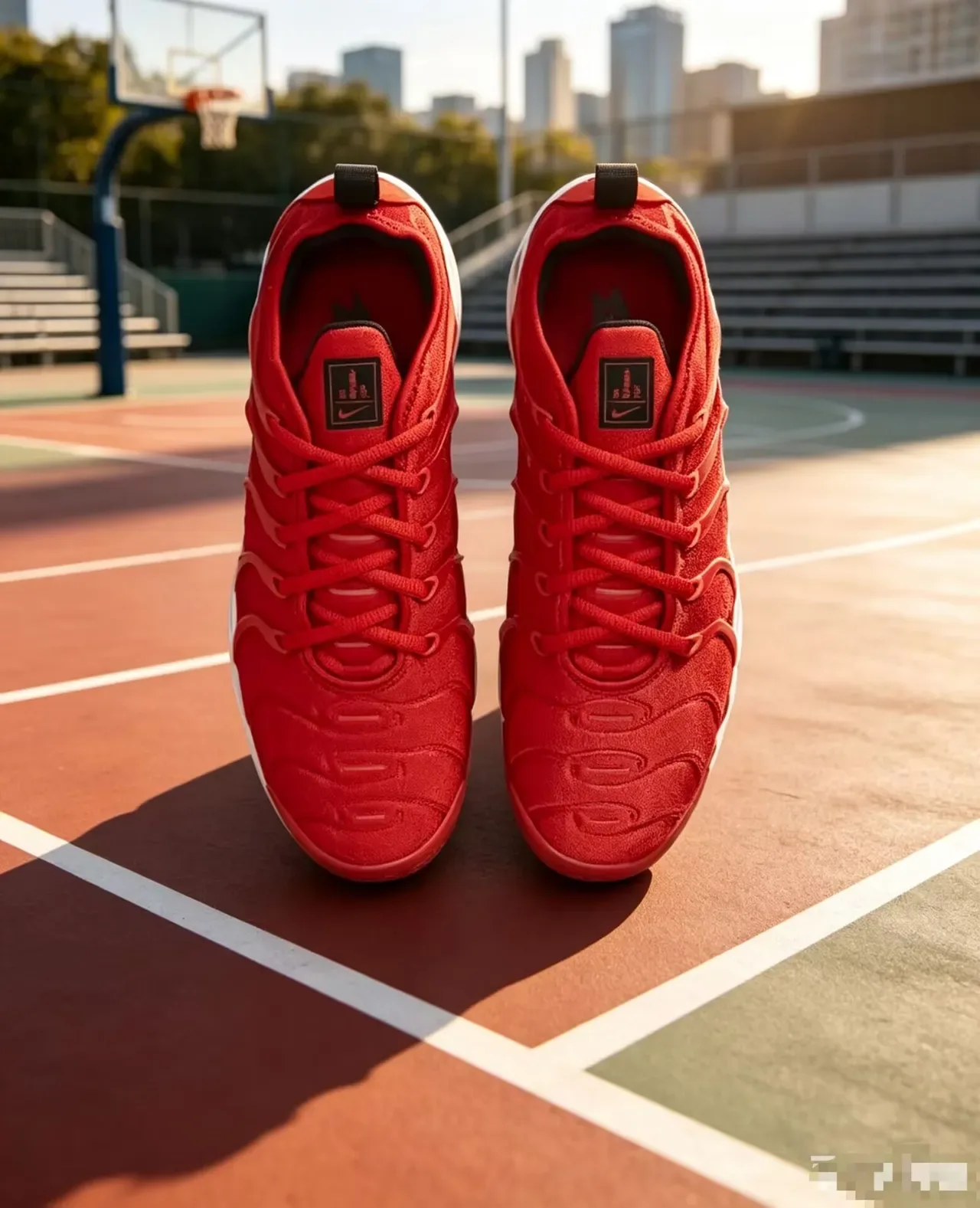 Nike Air VaporMax Plus Red White Lifestyle Sneakers 3