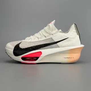 Nike Air Zoom Alphafly 3 White Black Pink Running Shoes