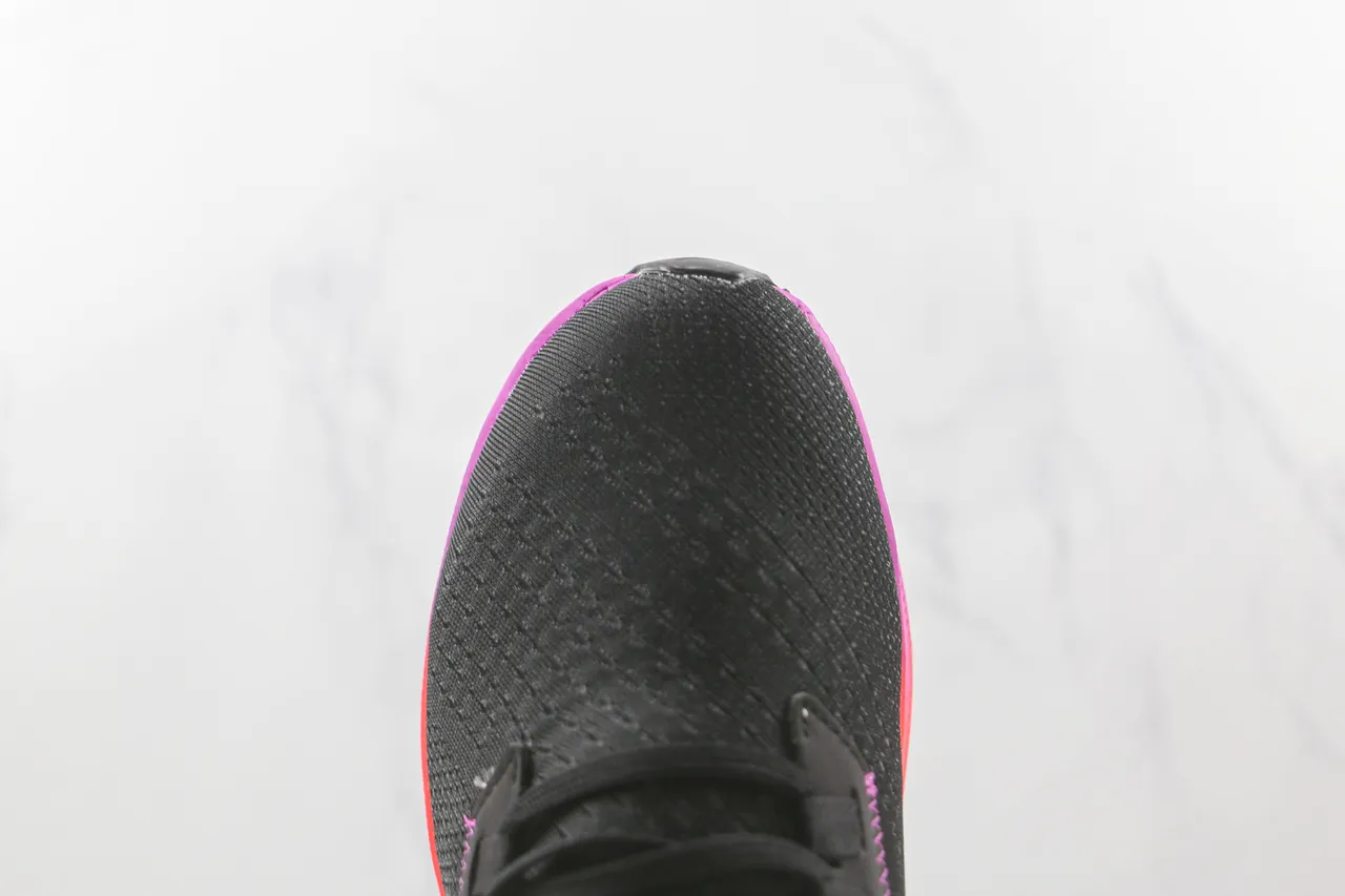 Nike Air Zoom Pegasus Black Orange Pink Running Shoes 6