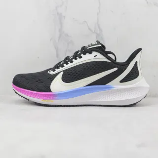 Nike Air Zoom Pegasus Negro Blanco Rosa Azul Zapatos de correr