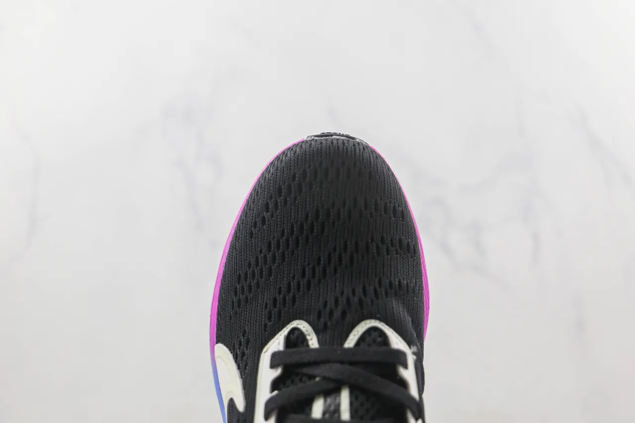 Nike Air Zoom Pegasus Black White Pink Blue Running Shoes 6