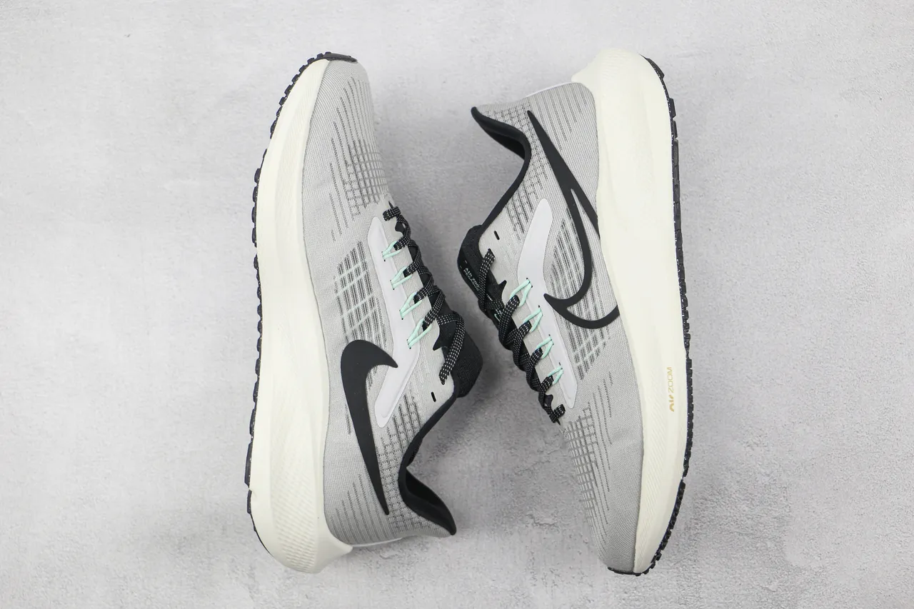 Nike Air Zoom Pegasus Gray Black Mint Running Shoes 2