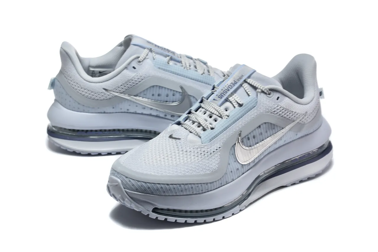 Nike Air Zoom Pegasus Light Gray Running Shoes 3