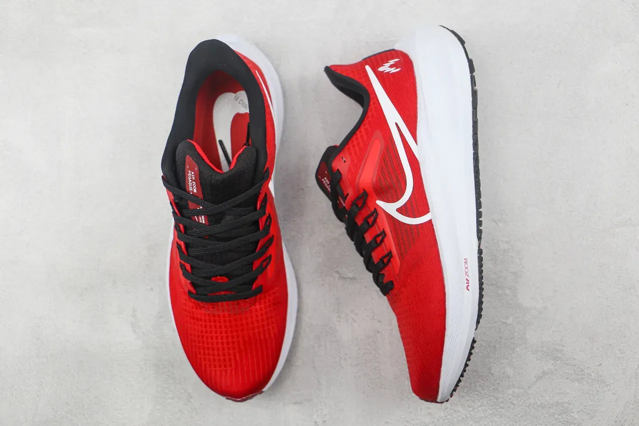 Nike Air Zoom Pegasus Rouge Blanc Noir Chaussures de running 3