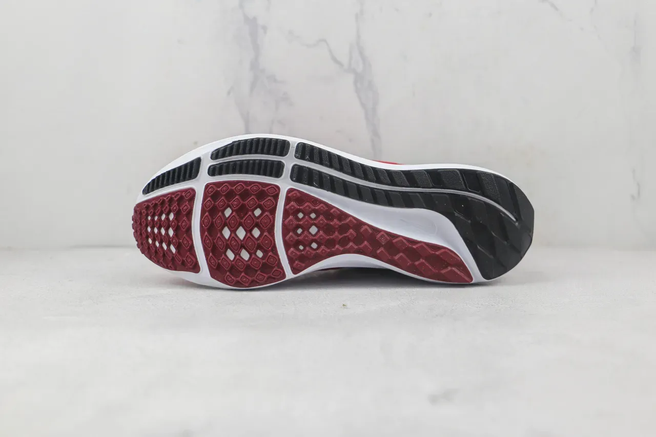 Nike Air Zoom Pegasus Rouge Blanc Noir Chaussures de running 8