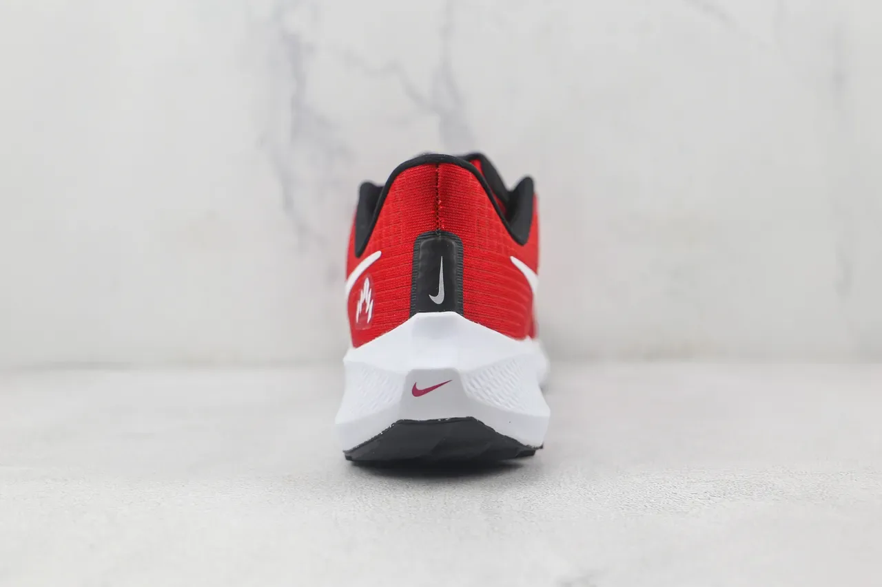 Nike Air Zoom Pegasus Rouge Blanc Noir Chaussures de running 9