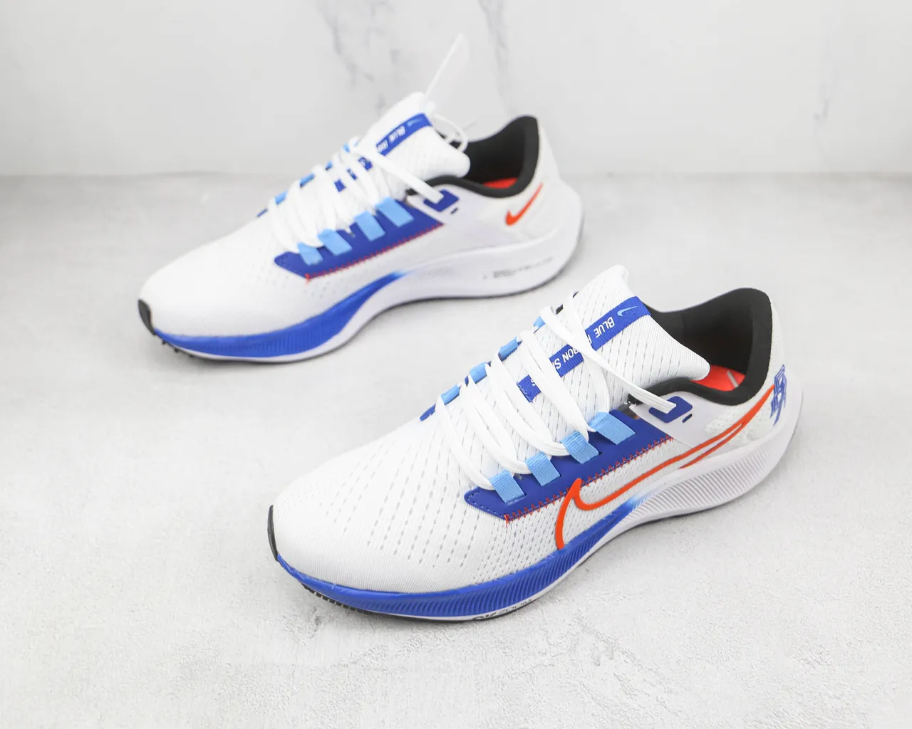 Nike Air Zoom Pegasus Blancos Azules Naranjas Zapatos de correr 4