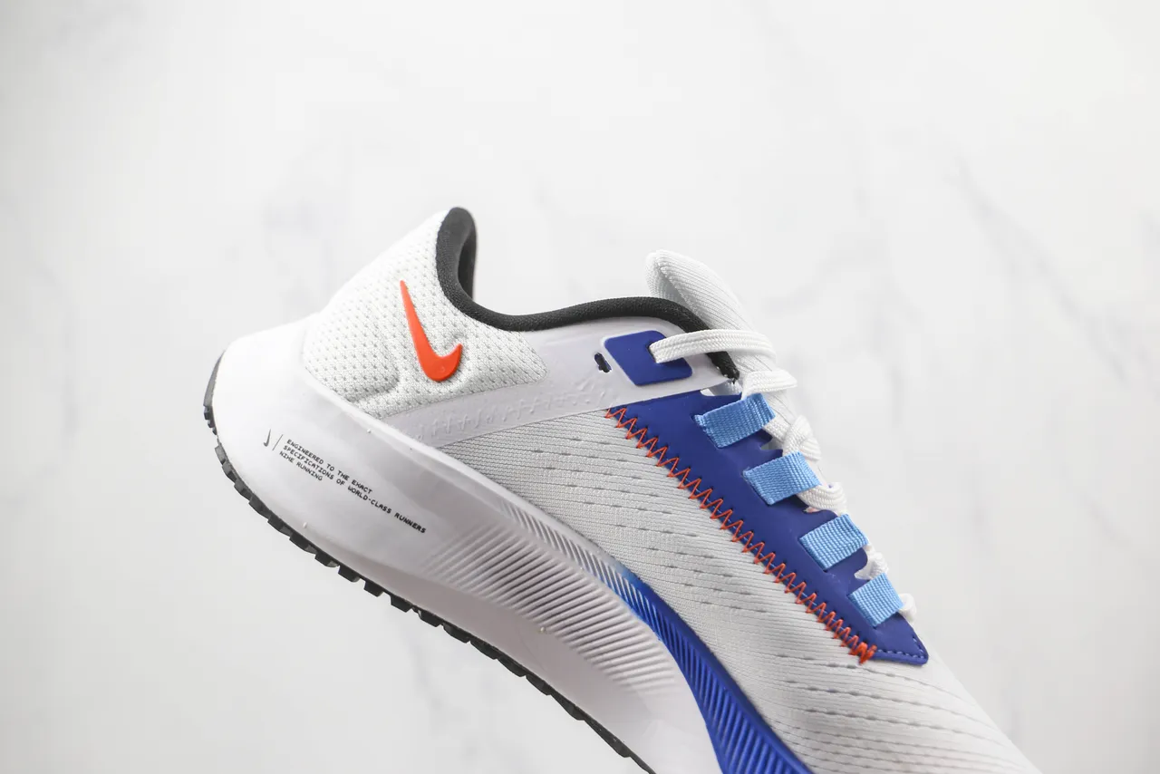 Nike Air Zoom Pegasus Blancos Azules Naranjas Zapatos de correr 5