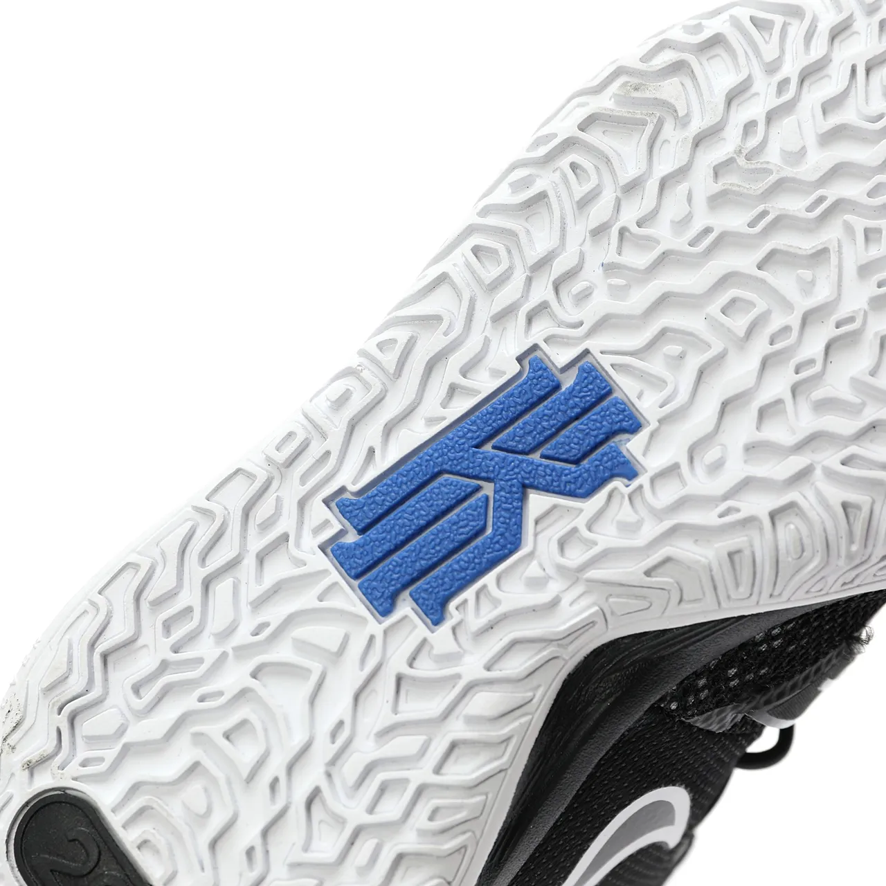 Nike Beige Blue High-Top Mesh-and-Synthetic Overlay Basketball Shoes 7
