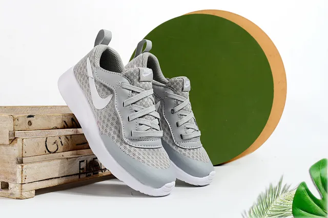 Nike Beige Orange Mesh Upper Hook-and-Loop Strap Lifestyle Sneakers 13