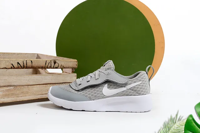 Nike Beige Orange Mesh Upper Hook-and-Loop Strap Lifestyle Sneakers 16