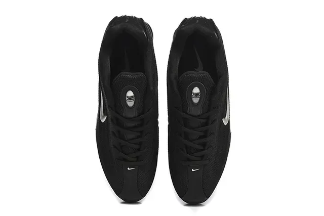 Nike Black and White Lifestyle Sneakers 3